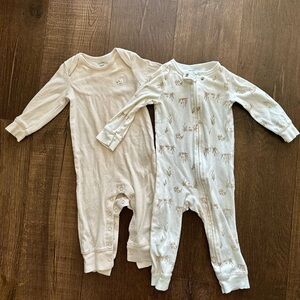 2 Carter's Neutral Onesies